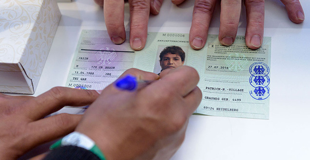Registration at Patrick-Henry-Village (Photo: Rothe) Registration at Patrick-Henry-Village (Photo: Rothe)