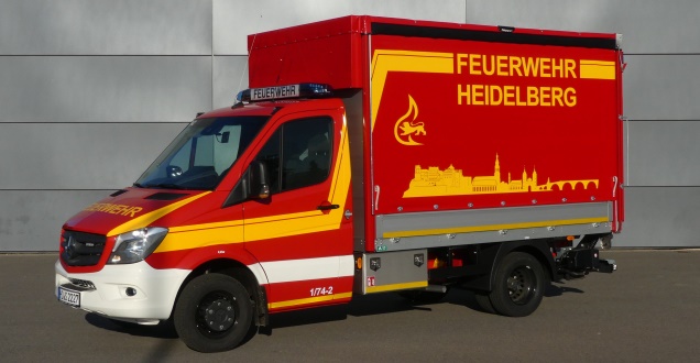 Gerätewagen Transport (Foto: Feuerwehr Heidelberg) Gerätewagen Transport (Foto: Feuerwehr Heidelberg)