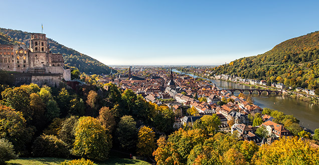 Heidelberg from above (Photo: Dittmer) Heidelberg from above (Photo: Dittmer)
