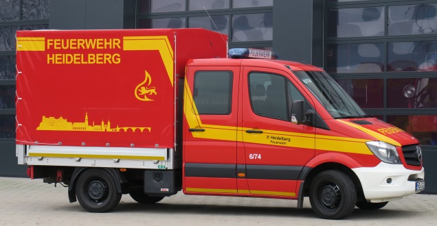 Gerätewagen Transport (Foto: Feuerwehr Heidelberg) Gerätewagen Transport (Foto: Feuerwehr Heidelberg)