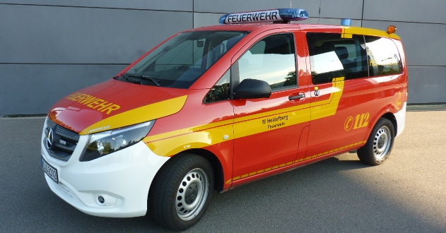 Mannschaftstransportwagen (Foto: Feuerwehr Heidelberg) Mannschaftstransportwagen (Foto: Feuerwehr Heidelberg)