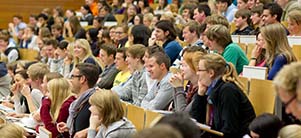 Lecture hall of the University of Heidelberg (Photo: Hoppe) Lecture hall of the University of Heidelberg (Photo: Hoppe)